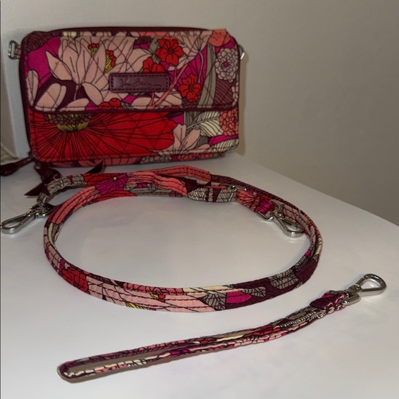 Vera Bradley Bohemian Blooms All in One Crossbody Wristlet - Picture 6 of 9